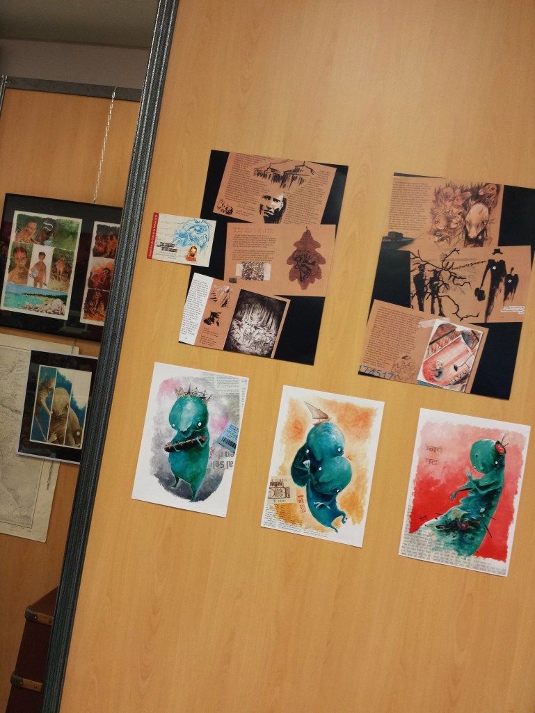 Thomas Duranteau, qui a réalisé le visuel de l'affiche 2013, était présent !