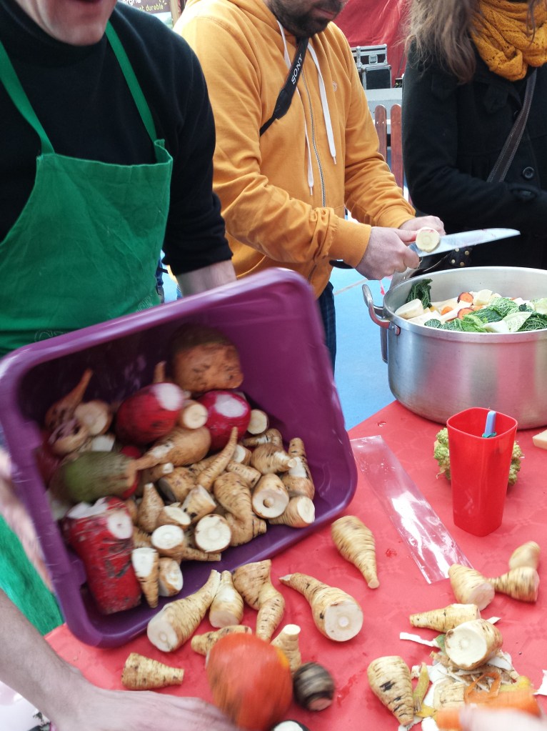 Livraison de panais !!! C'est pour moi ça ...