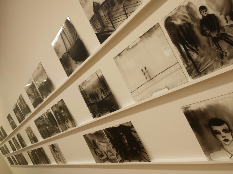 Film stills, Plexiglas du film L'Architecte