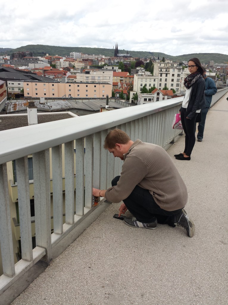 Installation de l'appareil avant lancement du chrono sur smartphone