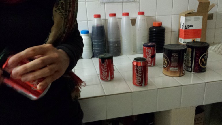 Le matos est prêt ! (y a des amateurs de caféine sous toutes ses formes !)