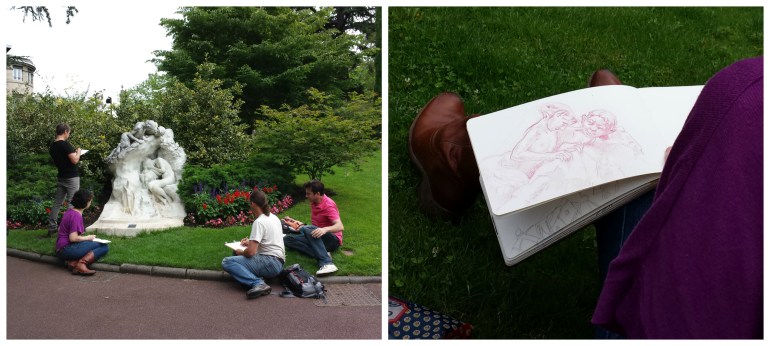 Pendant ce temps à la fontaine des faunes... ça envoie du lourd chez Sophie !
