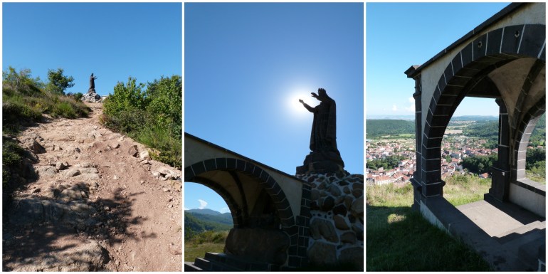 La vierge vue d'en haut