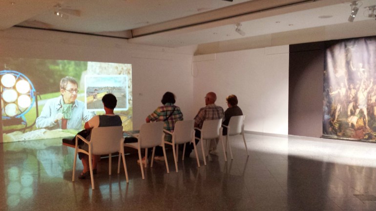 Espace de projection au MARQ