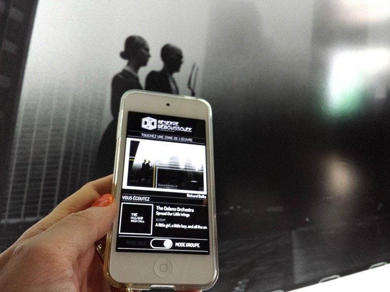 Et hop, un morceau du Delano Orchestra, l'Auvergne en force sur cette expo "Réserve déboussolée" très créativement geek