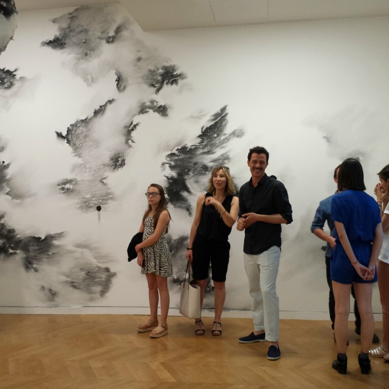 Radieux, Abdelkader, le soir du vernissage !